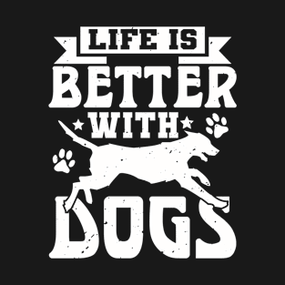 Dogs - Funny Quotes - 35 - neg T-Shirt