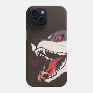 puss in boots death fear me Phone Case