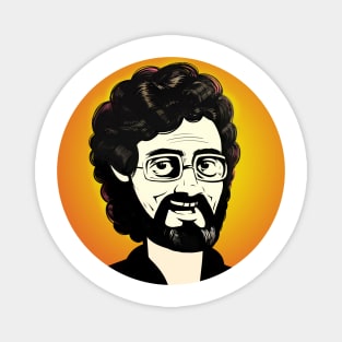 Terence McKenna art Magnet