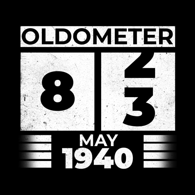 Oldometer 83 Years Old Born In May 1940 by RomanDanielsArt