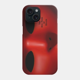The Red Mask Of Death v4 Phone Case