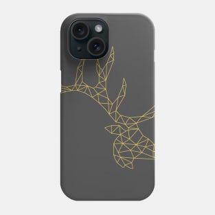 Geometric deer Phone Case