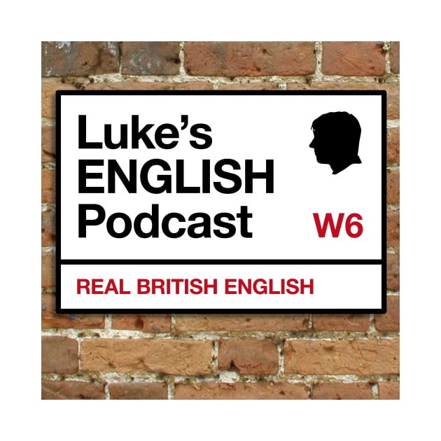 Luke's English Podcast big logo by LEP Merch