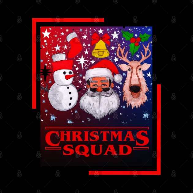 Christmas Squad Funny merry christmas 2022 by CartWord Design