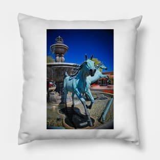 Arabian Horse Sculpture Pillow