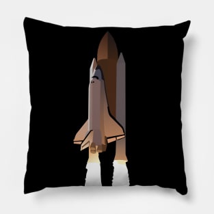 Nasa Space Shuttle Lift Off Pillow