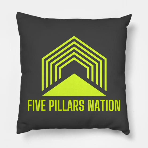 POCKET sized - Five Pillars Nation Pillow by Five Pillars Nation