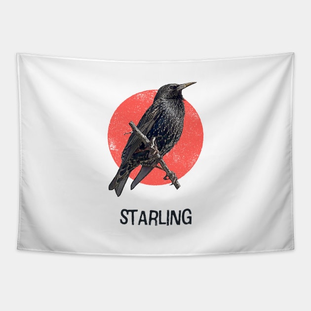 Starling Tapestry by Siren Seventy One