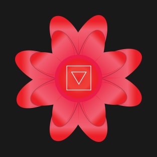 Root Chakra, Muladhara Chakra Yoga and Meditation T-Shirt