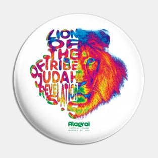 Lion of the tribe of Judah - Revelation 5.5 - Color Pin