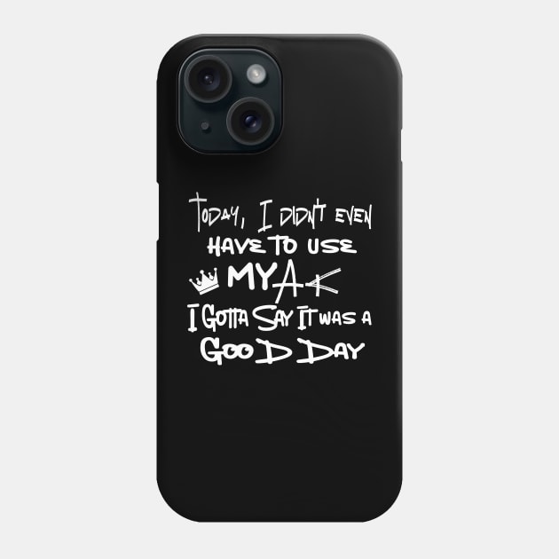 Funny Gift Men  It Was A Good Day Classic Retro Phone Case by DesignDRart