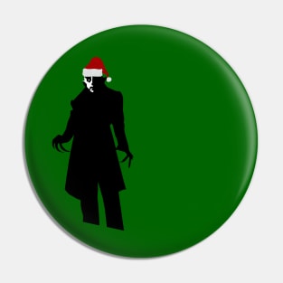 christmas santa claus vampire nosferatu Pin