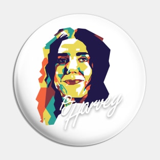 PJ Harvey: Iconic Musician WPAP Pin