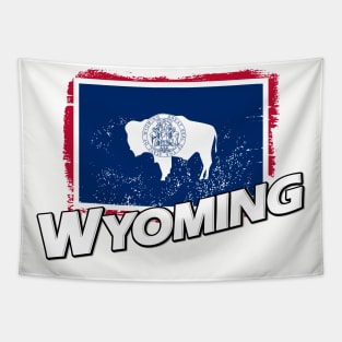 Wyoming flag Tapestry