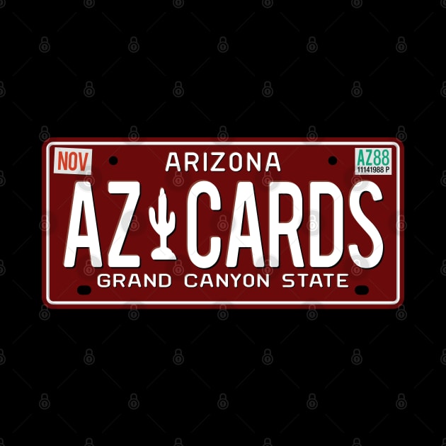 AZ Cards Vanity Plate by LunaGFXD