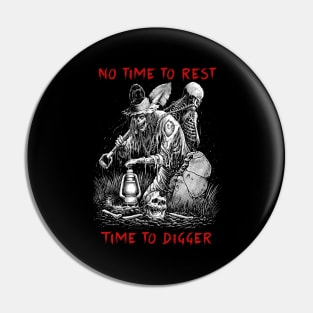 Grave Digger Pin