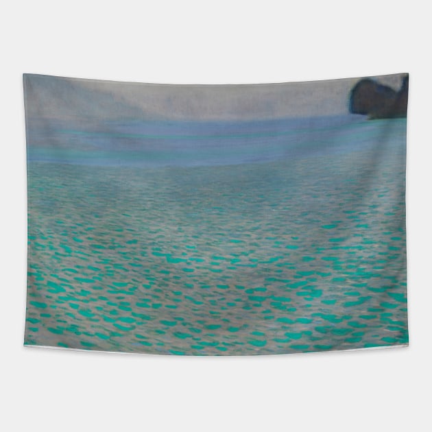 Attersee by Gustav Klimt Tapestry by Classic Art Stall