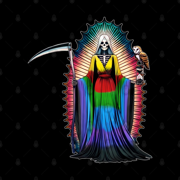 Santa Muerte of the Seven Powers - Santa Muerte de las Siete Potencias by tracydixon