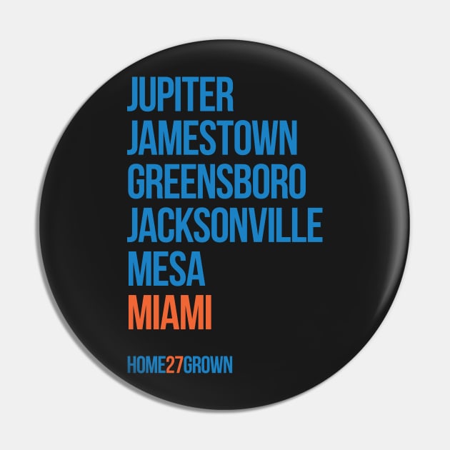 "Homegrown Series" Miami: Human Avatar Pin by alanduda