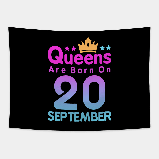 Queens Are Born On 20 September Tapestry by zerouss