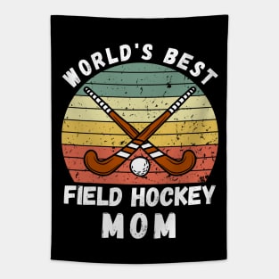 World's Best Field Hockey Mom Tapestry