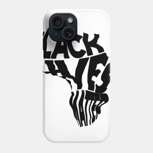 Black lives matter Phone Case