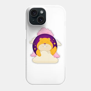Hamster Night Stars Clouds Phone Case