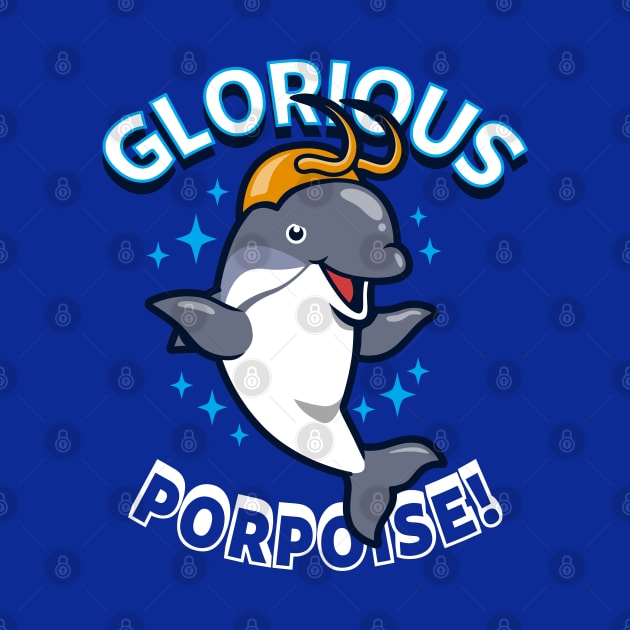 Cute Loki Superhero Quote Kawaii Porpoise Animals by BoggsNicolas