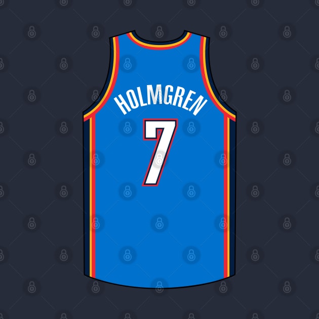 Chet Holmgren Oklahoma City Jersey Qiangy by qiangdade