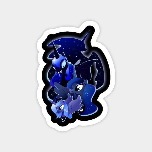 Princess Luna Magnet by Ilona's Store