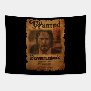 Vintage John Wick Excommunicado Tapestry