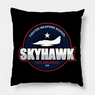 A-4 Skyhawk NAS Miramar Patch Pillow