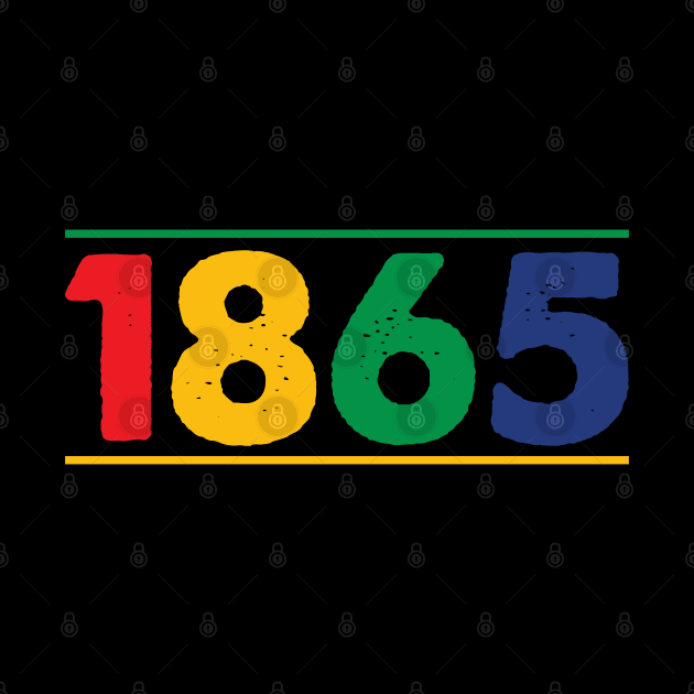 1865, Juneteenth, Black History, Black Lives Matter by UrbanLifeApparel