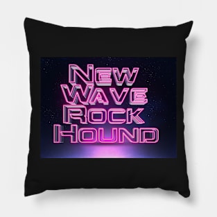 New Wave Rock Hound Pillow