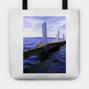 Pier Down at the beauty of Mallacoota Tote