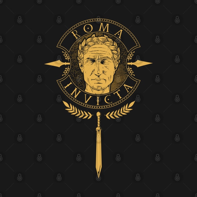 Roma Invicta - Julius Caesar by Modern Medieval Design