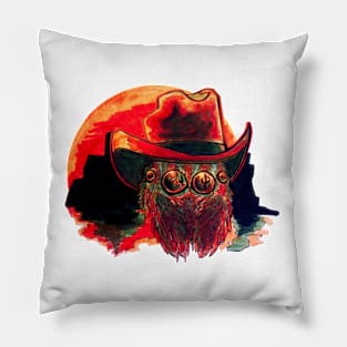 Desert Outlaw Spider Pillow