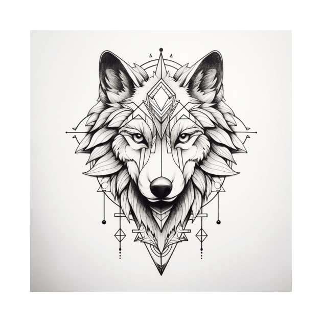 Wolf Tattoo 1 by AstroRisq