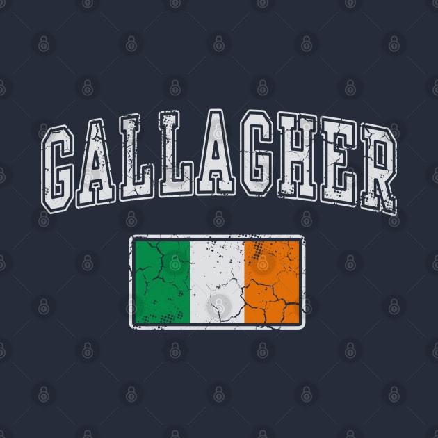 Gallagher Irish Flag Ireland St Patricks Day by E