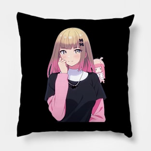 anime cute shiori Pillow