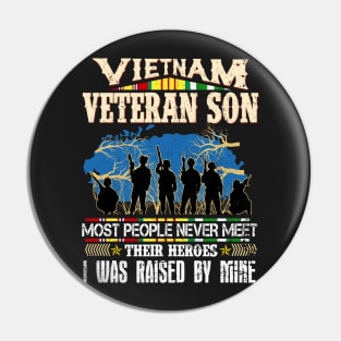 Vietnam Veteran Son Pin