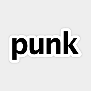 Punk Music Typography Magnet