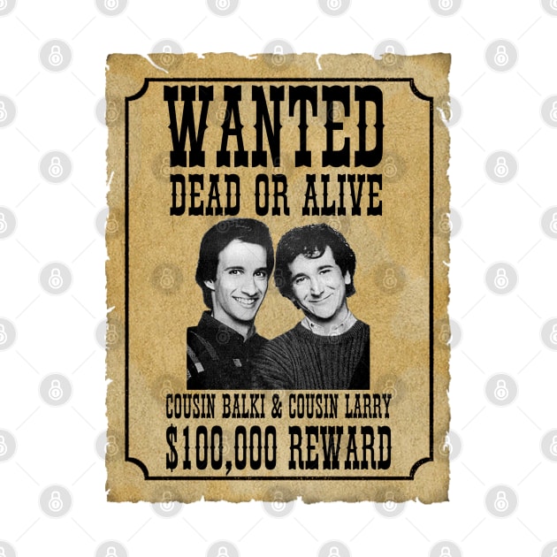 Wanted Cousins Balki and Larry by CANJ72