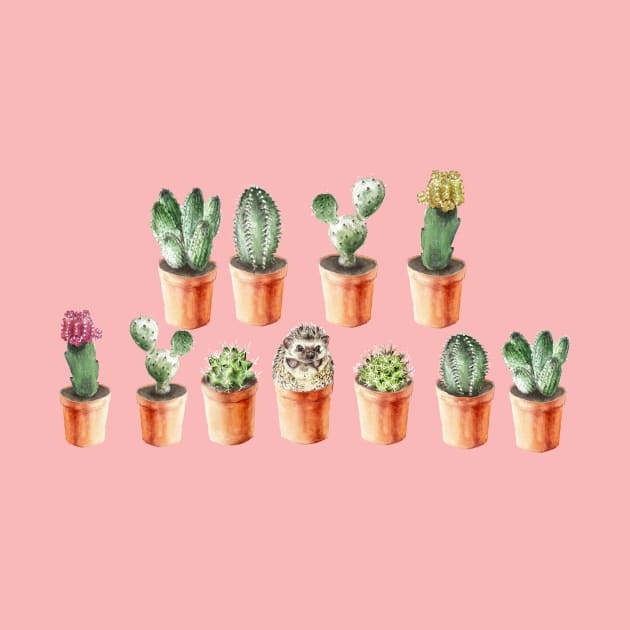 Cactus and friends by wanderinglaur