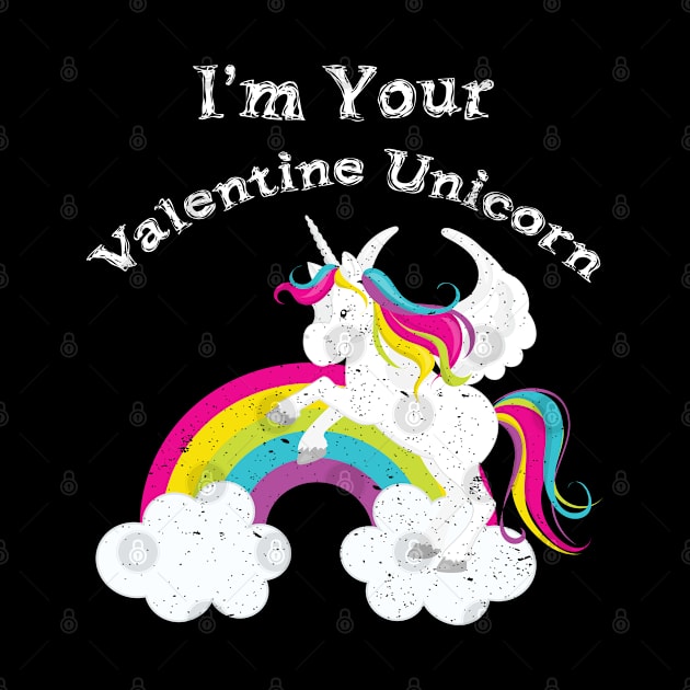 I'm Your Valentine Unicorn product for Girls by merchlovers