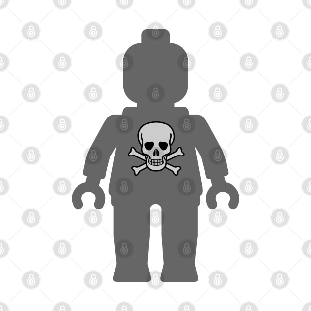 Minifig with Skull Design by ChilleeW