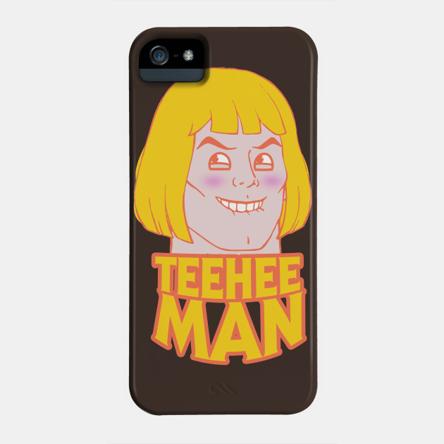 Teehee Man He Man Phone Case Teepublic Kaomoji emoticons are similar to smileys, but they often incorporate japanese characters. teepublic