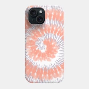 Pastel Spiral Tie Dye Pattern Phone Case