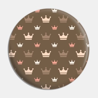 Cute Crown King Pattern Pin