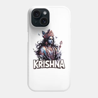 Enlightened Krishna Phone Case